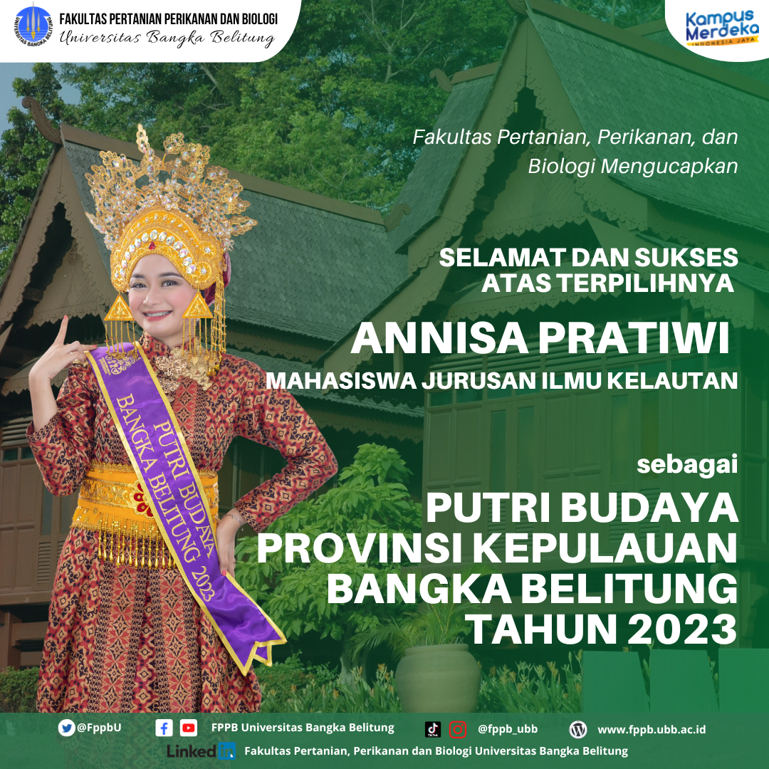 Annisa Pratiwi Perwakilan Pemilihan Putra Putri Budaya Indonesia Tahun 2023