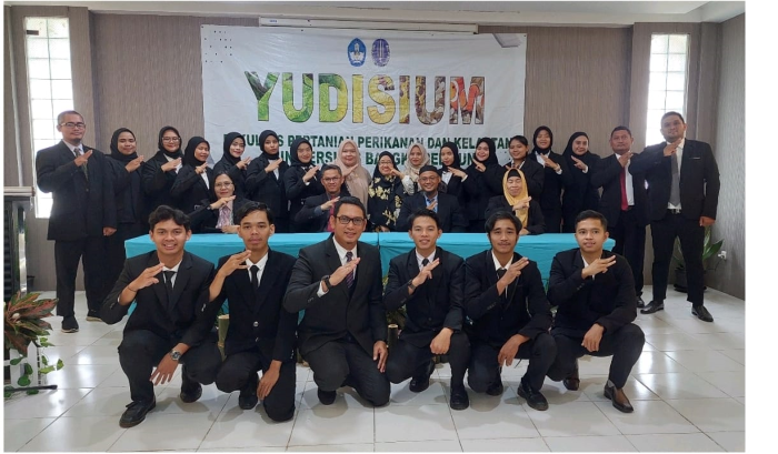 Yudisium Awal Tahun 2025, Ini Pesan Dekan FPPK UBB untuk Peserta Yudisium Program Sarjana dan Megist