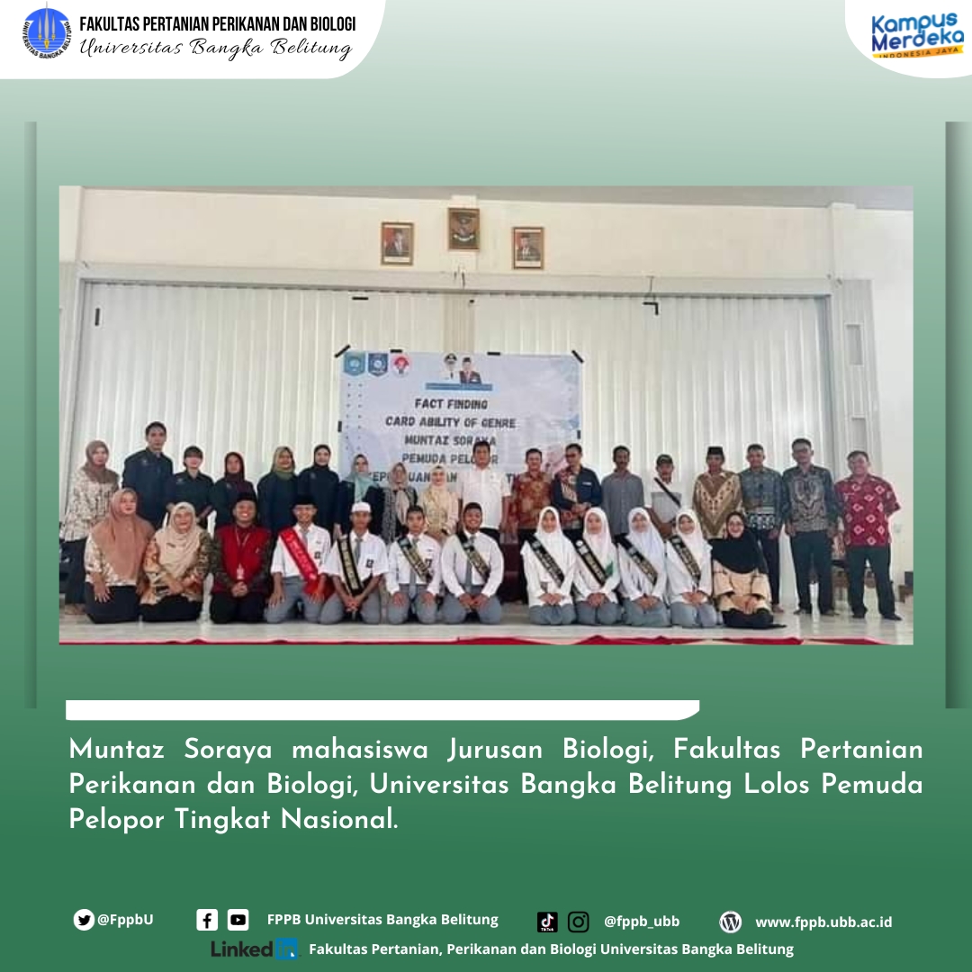 Muntaz Soraya Lolos Pemuda Pelopor Tingkat Nasional 2023